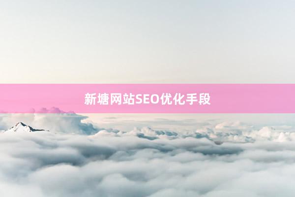 新塘网站SEO优化手段